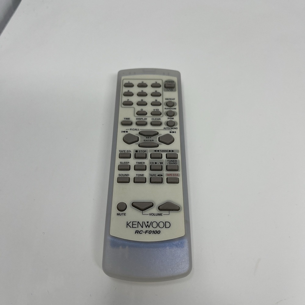 Kenwood RC-F0100 Audio System Remote OEM RXD-A55 RXD-A75 RXD-A95 RXD-T55 RXD-T75